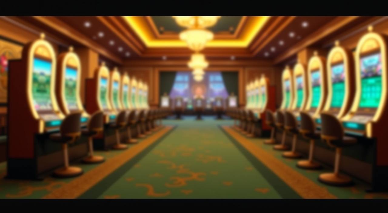 natogelon Blackjack, Baccarat, and slots in one casino lobby